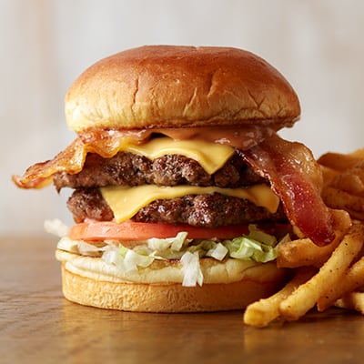 Bacon Cheeseburger | Bubba's 33 Burgers | Bubba's 33
