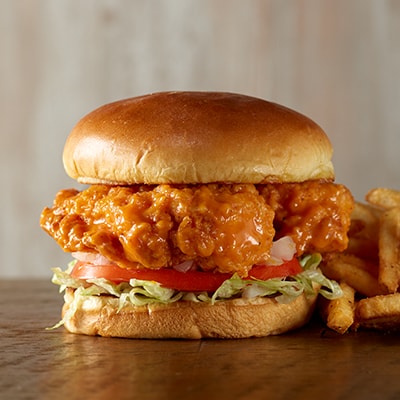 stribe hvor som helst budbringer Buffalo Chicken Sandwich | Sandwich Menu | Bubba's 33