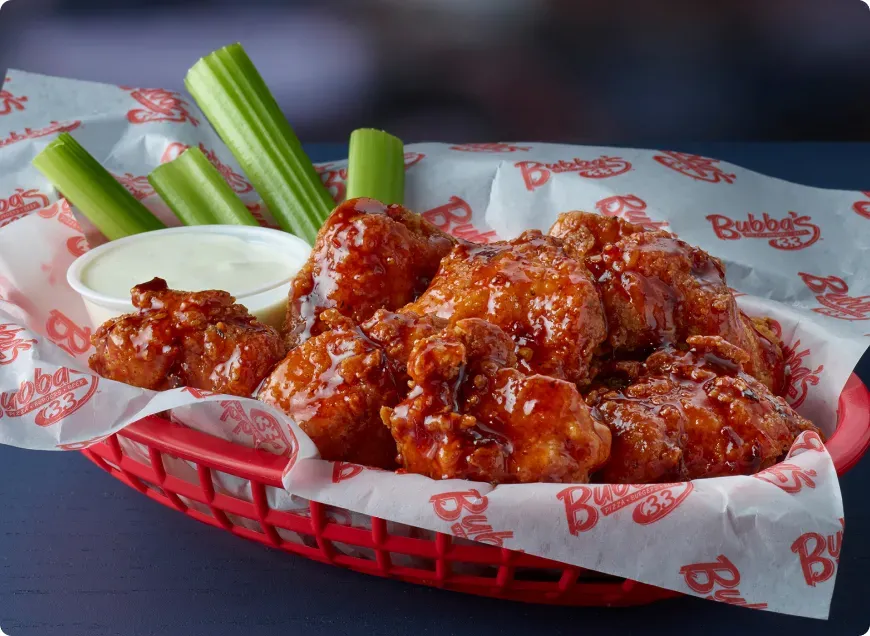 Boneless wings